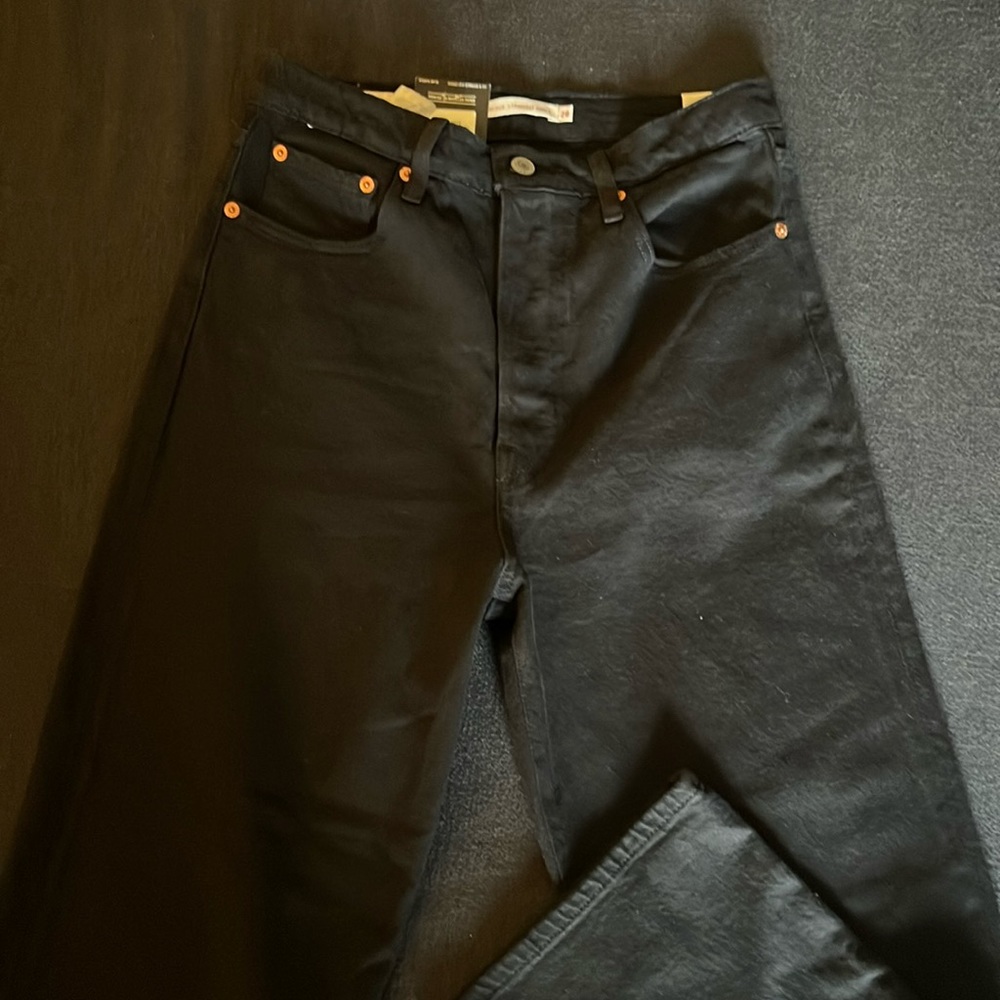 Levi’s ribcage straight ankle jeans